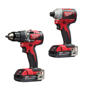 20V MAX ATOMIC Brushless Compact 1/2-inch Drill Driver and Impact Driver Combo Kit